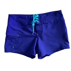 Athleta Board Shorts Women’s Size 4 Purple Swim Surf Active Shorts